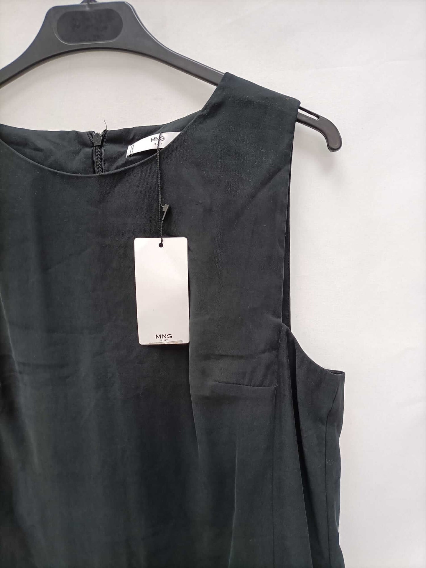 MANGO.Vestido corto negro T.m