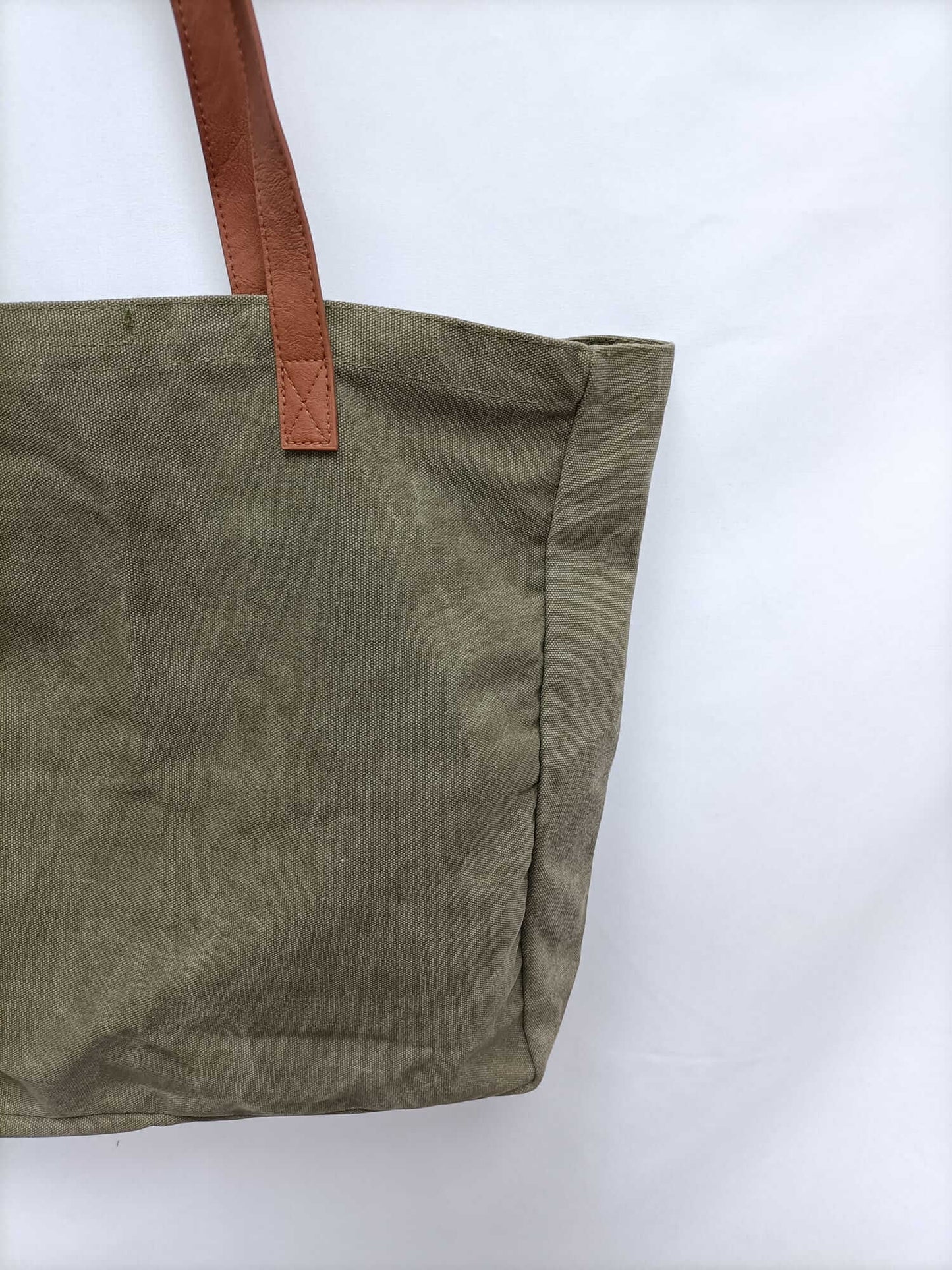 MISAKO.Bolos tela verde shopper