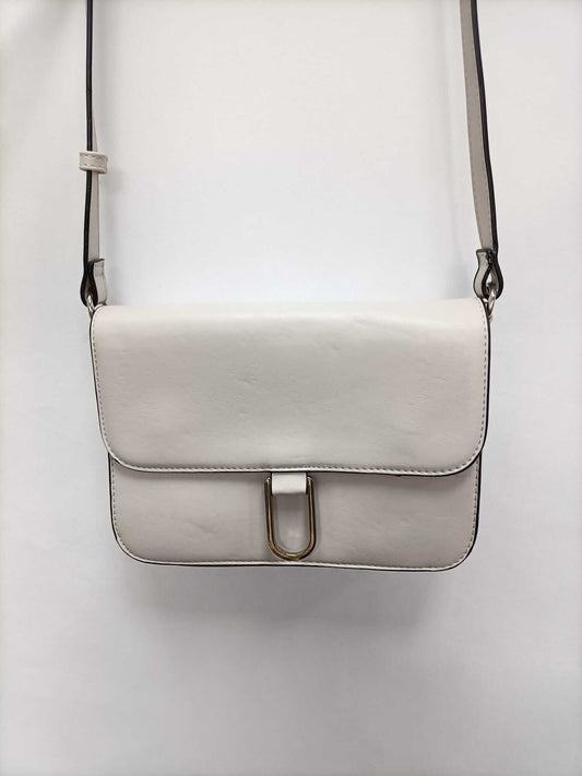 MISAKO.Bolso beige grisáceo