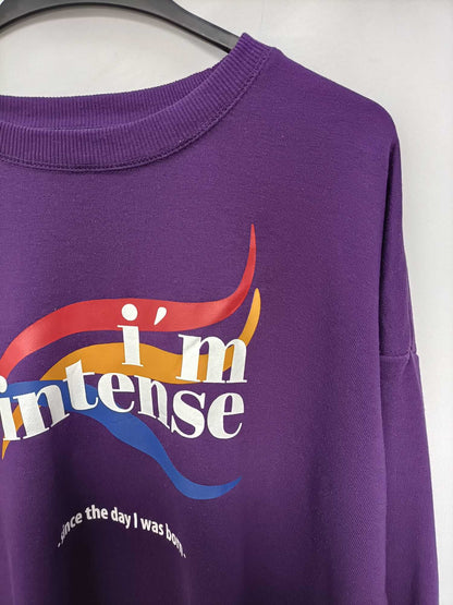 PULL&BEAR.Sudadera morada T.M