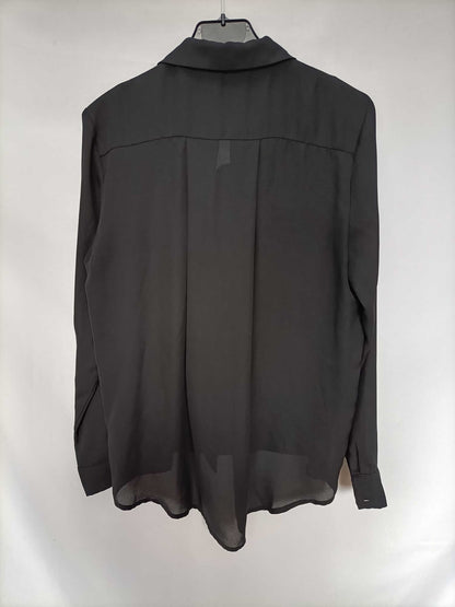 ANDY&LUCY.Blusa negra cremallera T.m