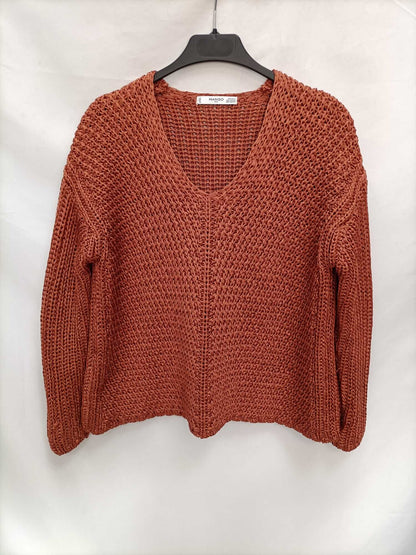 MANGO.Jersey teja punto T.xs/s