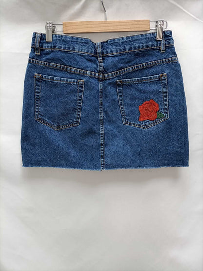 ZARA.Tm denim skirt