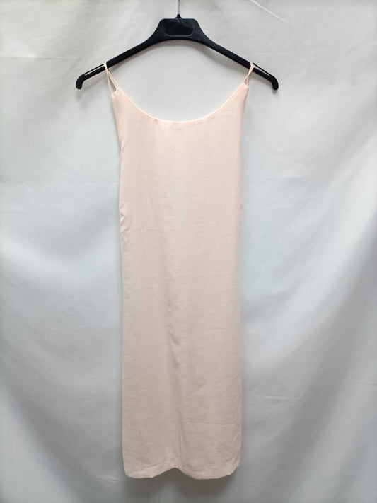 OTRAS.Vestido corto rosita halter T.s