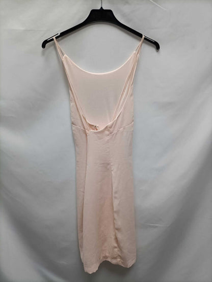 OTRAS.Vestido corto rosita halter T.s