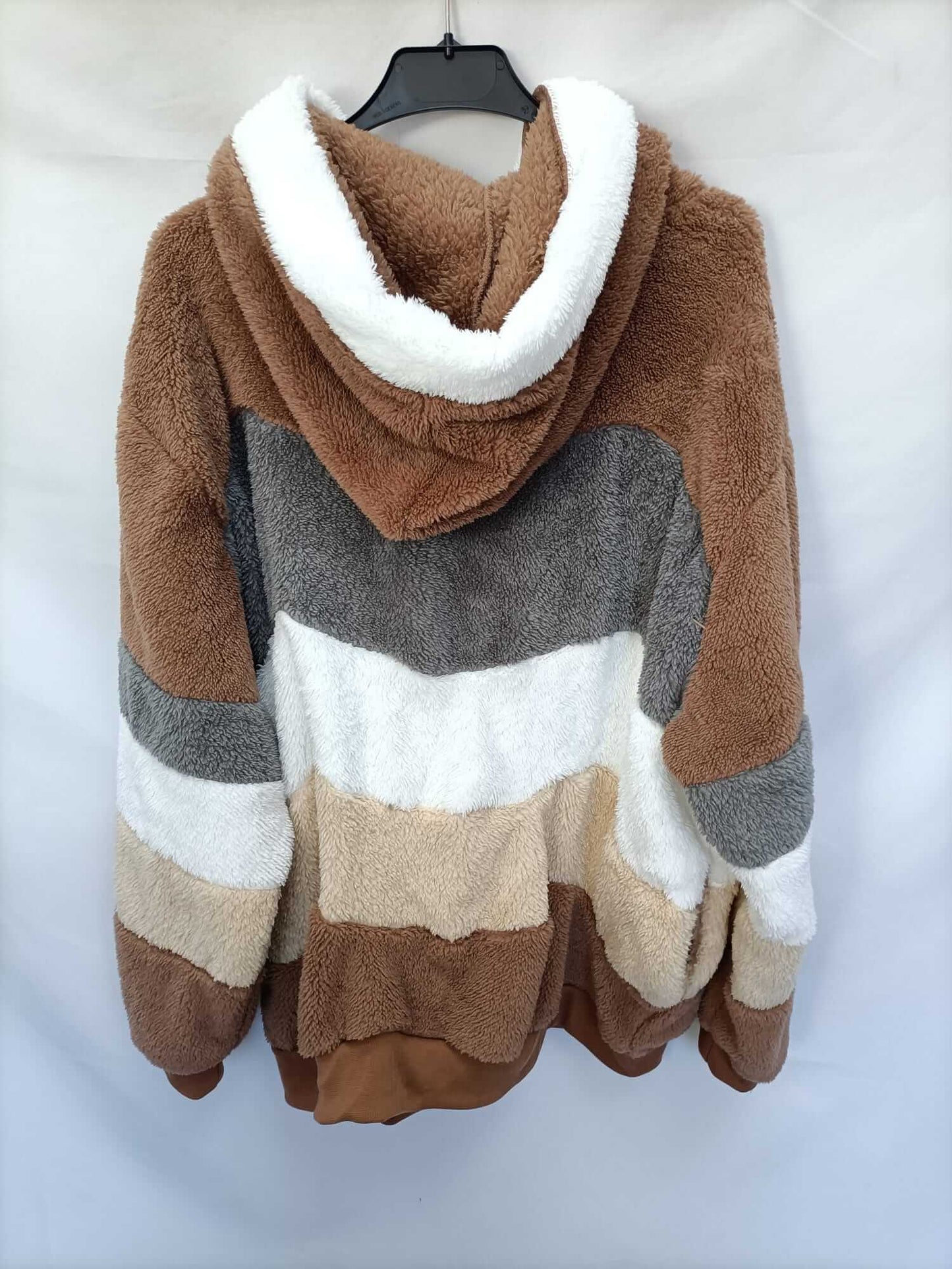 OTRAS.Sudadera borrego rayas TU(M/L)