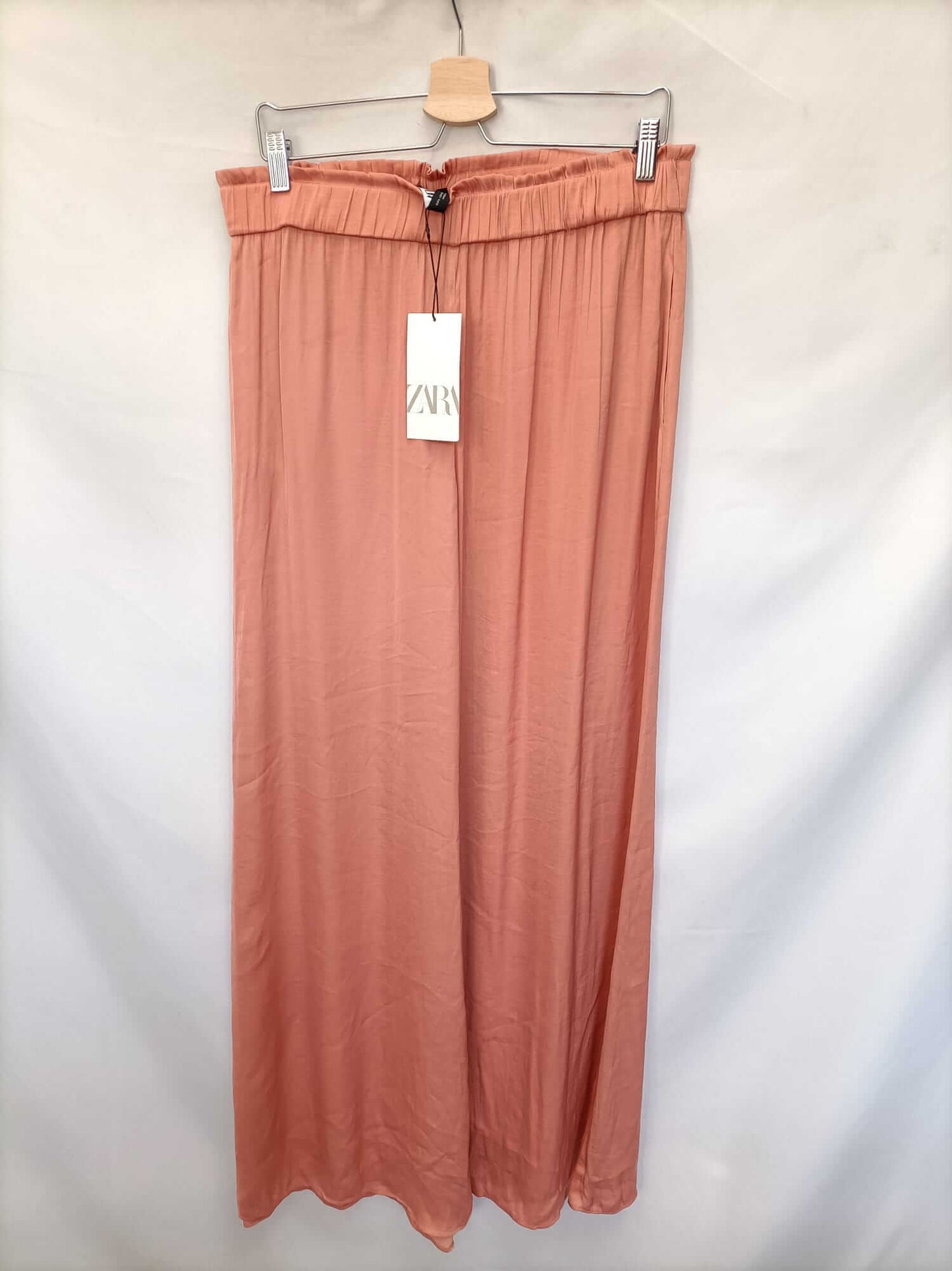 ZARA.Salmon palazzo pants TL
