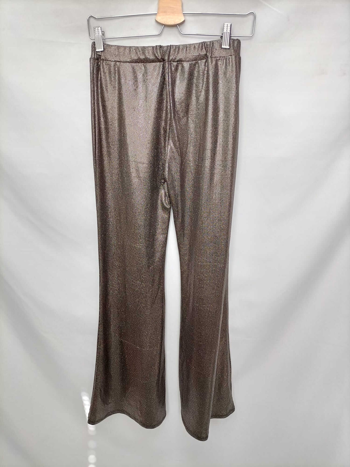 MULAYA. Copper bell-bottom pants TL
