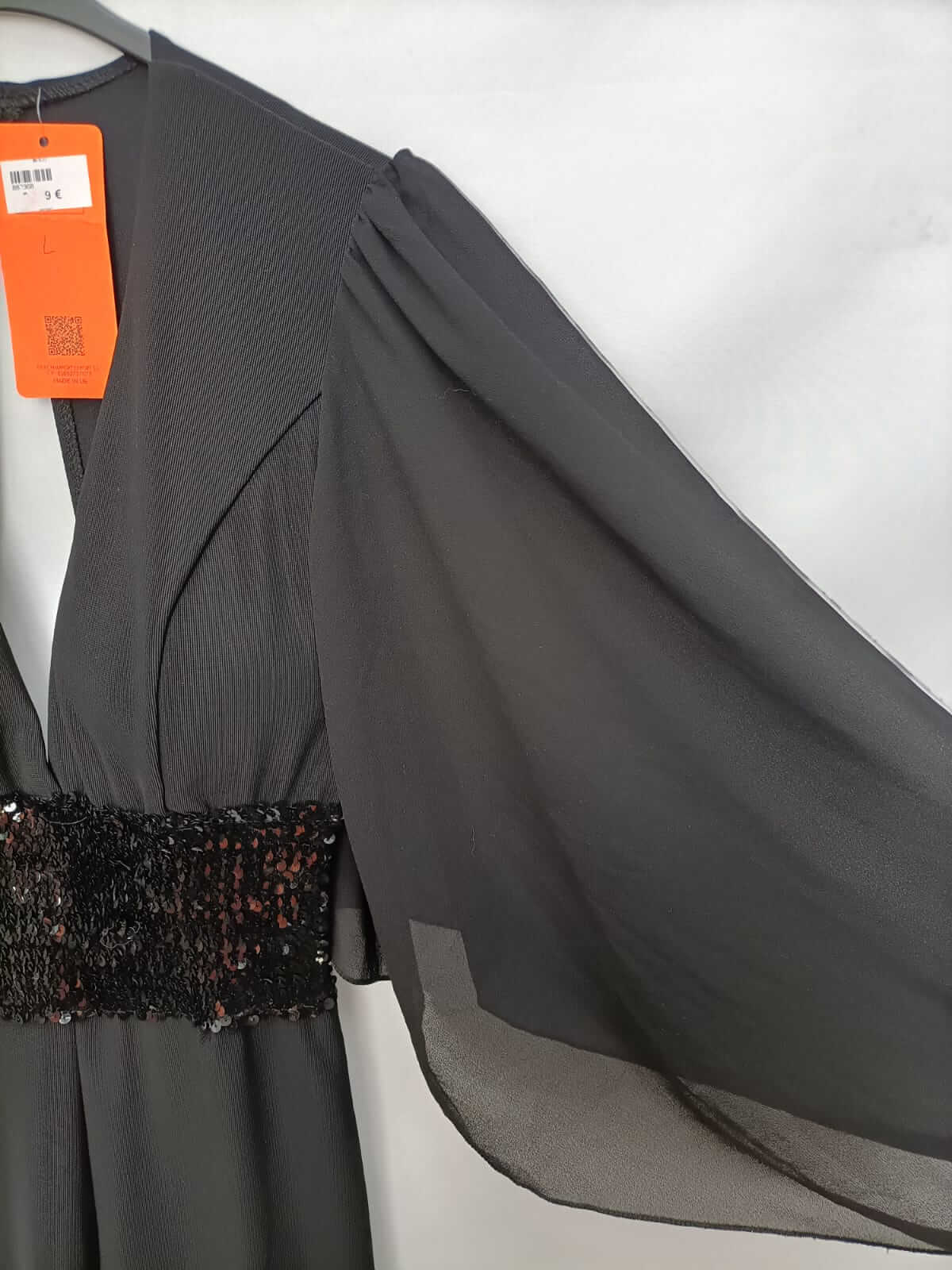 ERIKCH.Mono palazzo lentejuelas T.L