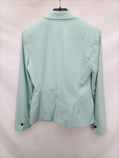 ZARA.Blazer verde agua T.34