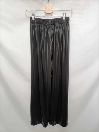 AMERICAN APAREL.Pantalón palazzo brillante T.s