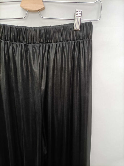 AMERICAN APAREL.Pantalón palazzo brillante T.s