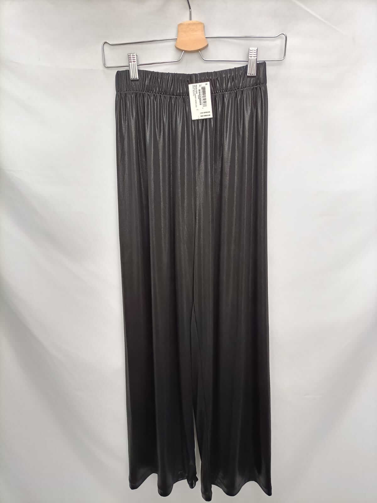 AMERICAN APAREL.Pantalón palazzo brillante T.s