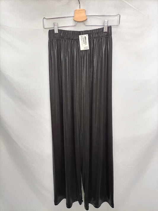 AMERICAN APAREL.Pantalón palazzo brillante T.s