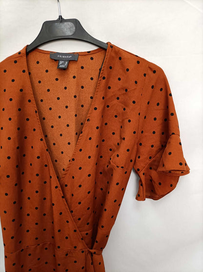 PRIMARK. Polka dot tile dress size 38