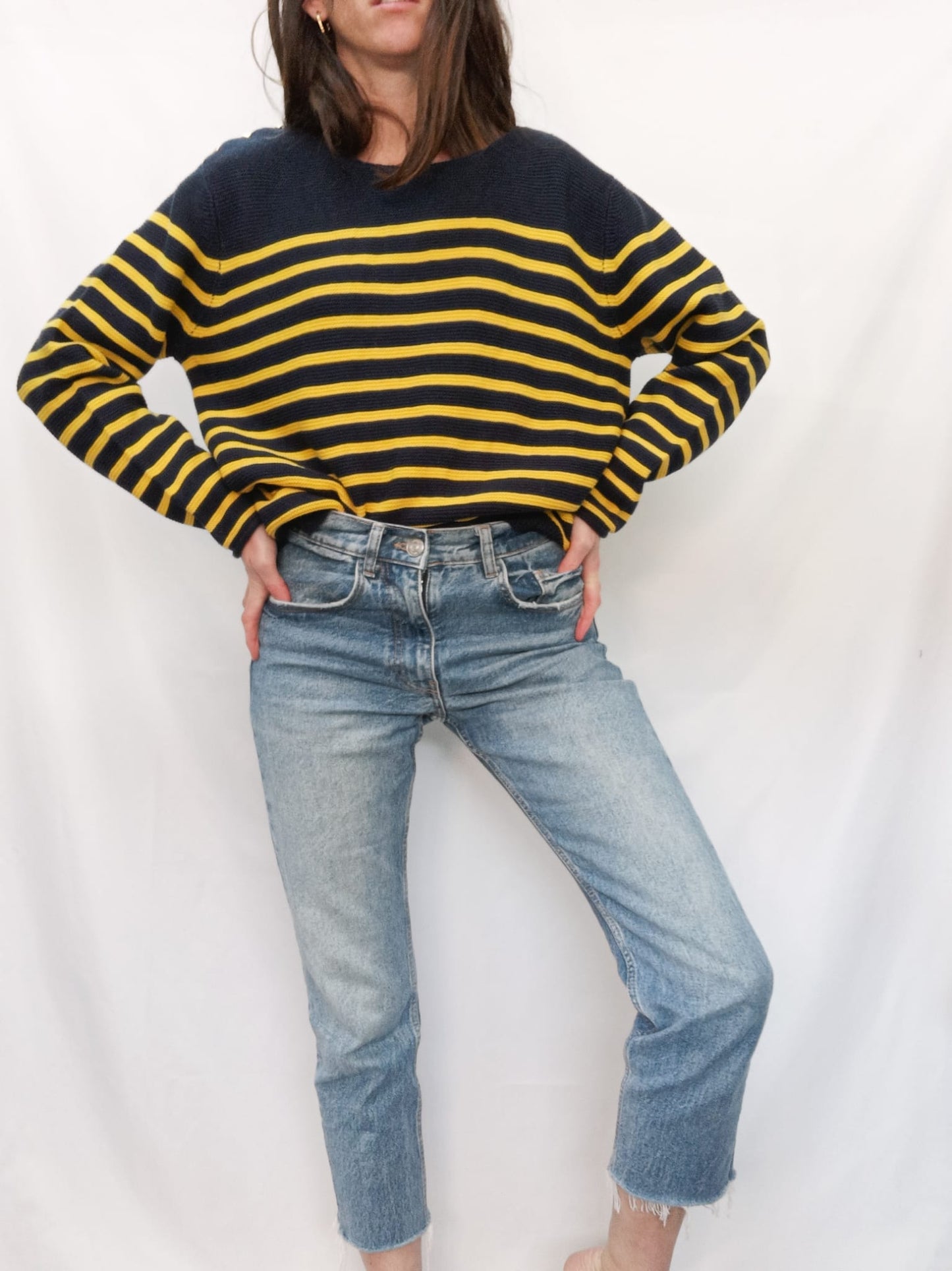 SPRINGFIELD.Striped jersey S.XL