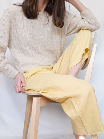 MANGO. Beige sweater TL (M)