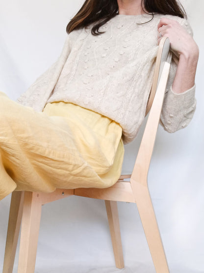 MANGO. Beige sweater TL (M)