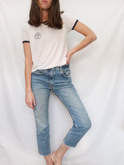 PULL&BEAR. Camiseta blanca T.m