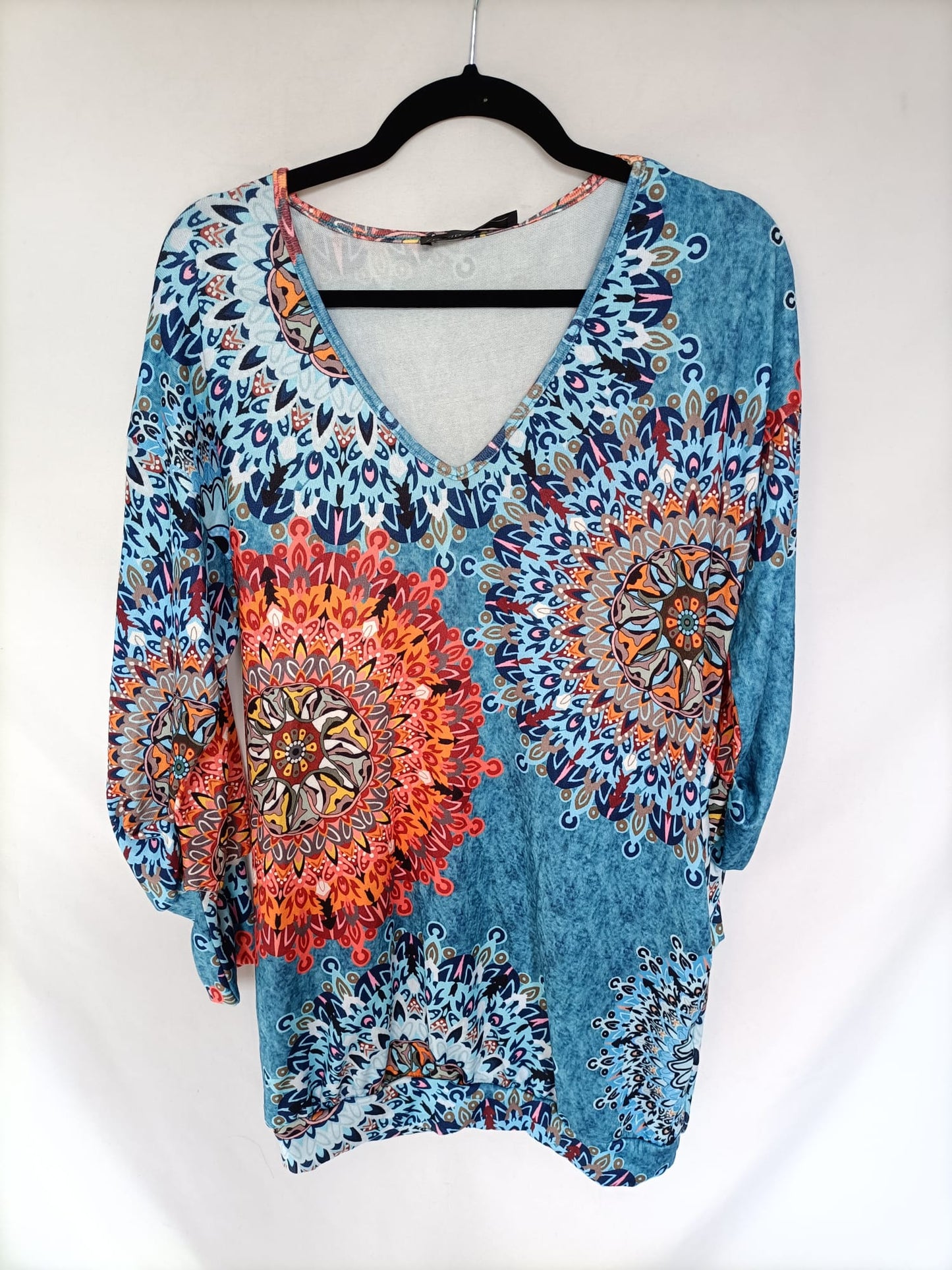 ZANZEA. Vestido punto estampado T.s