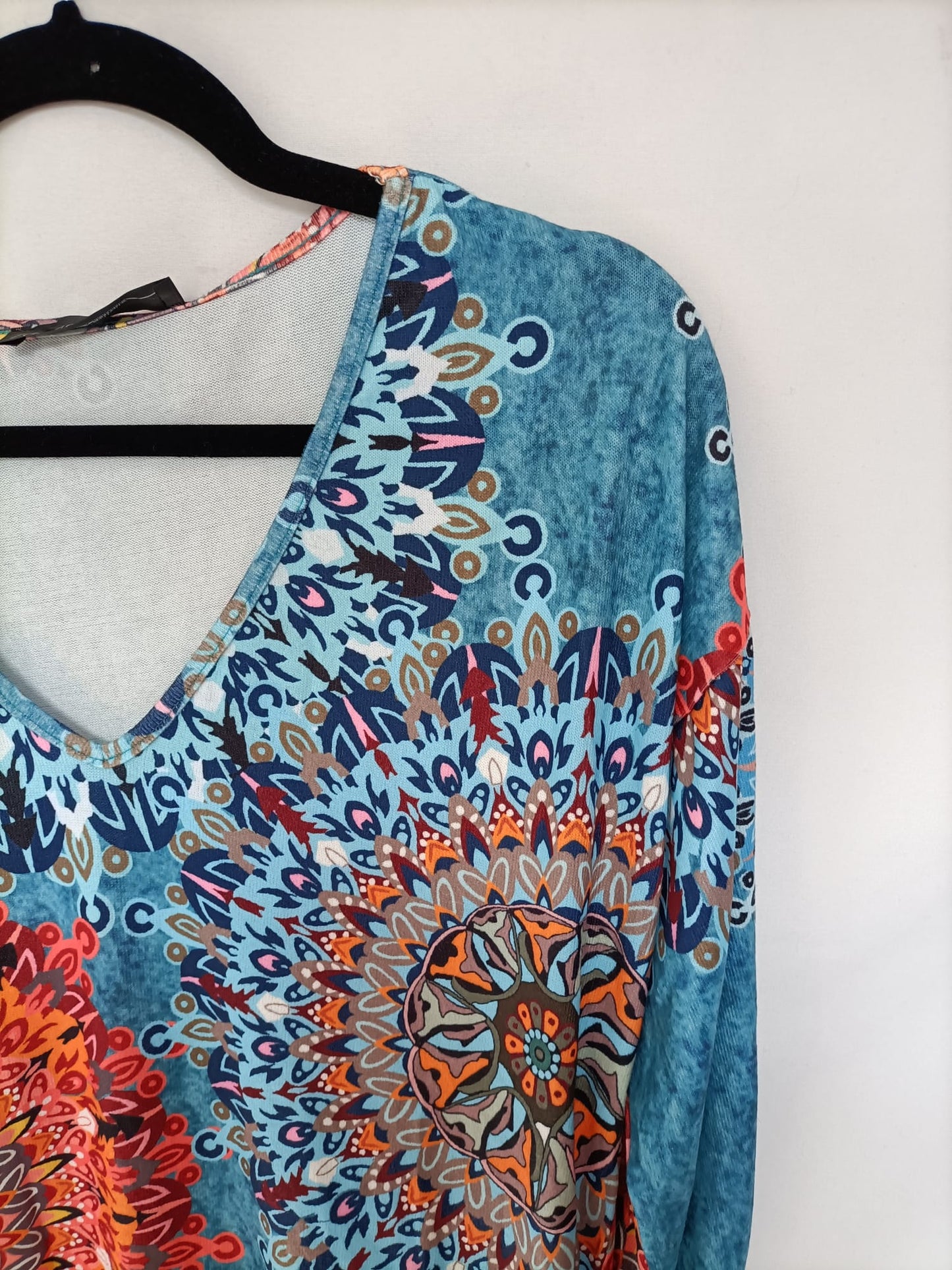 ZANZEA. Vestido punto estampado T.s