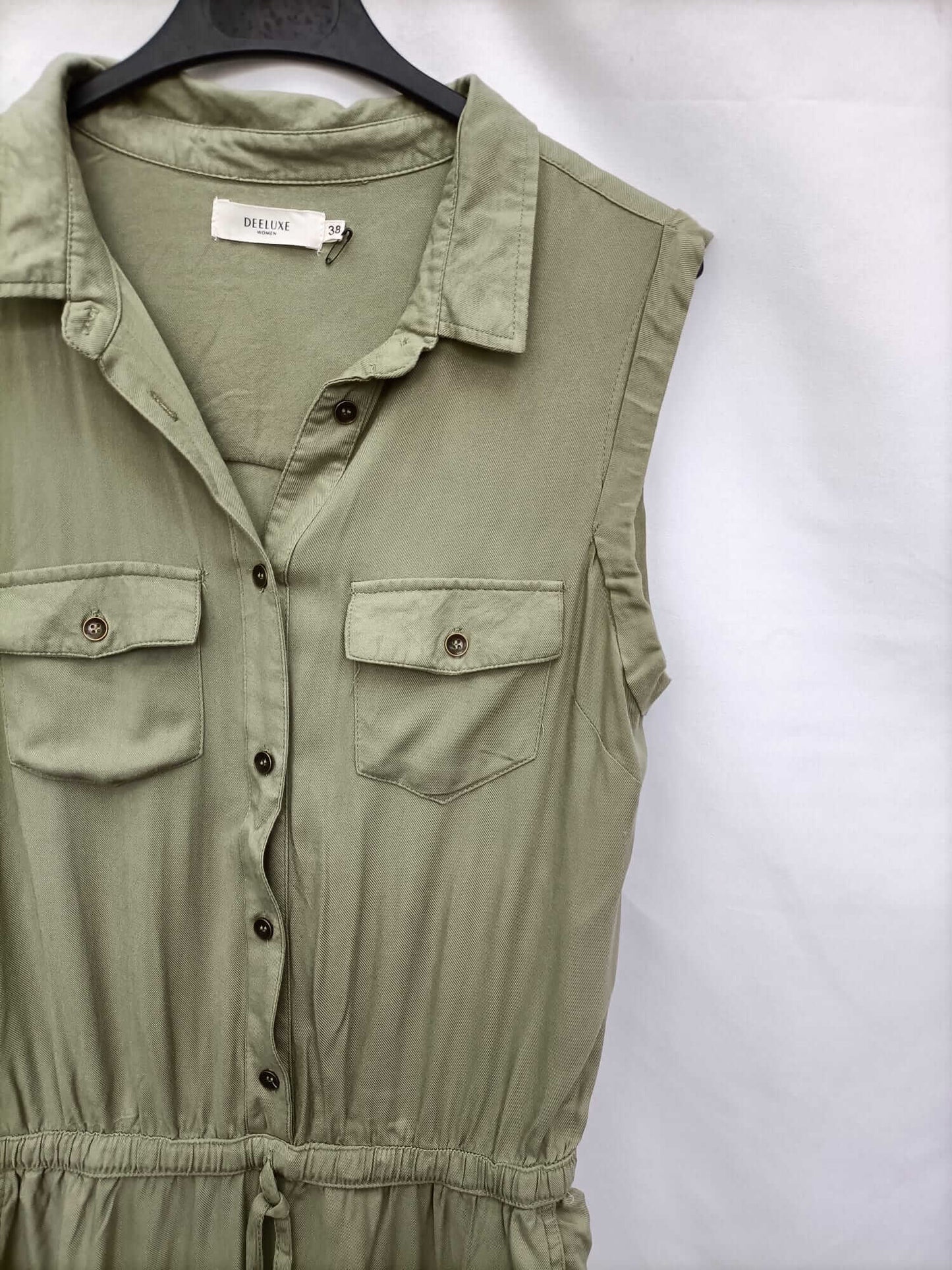 DELUXE. Mono largo verde T.38