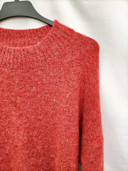 ICHI. Dark orange Tl sweater