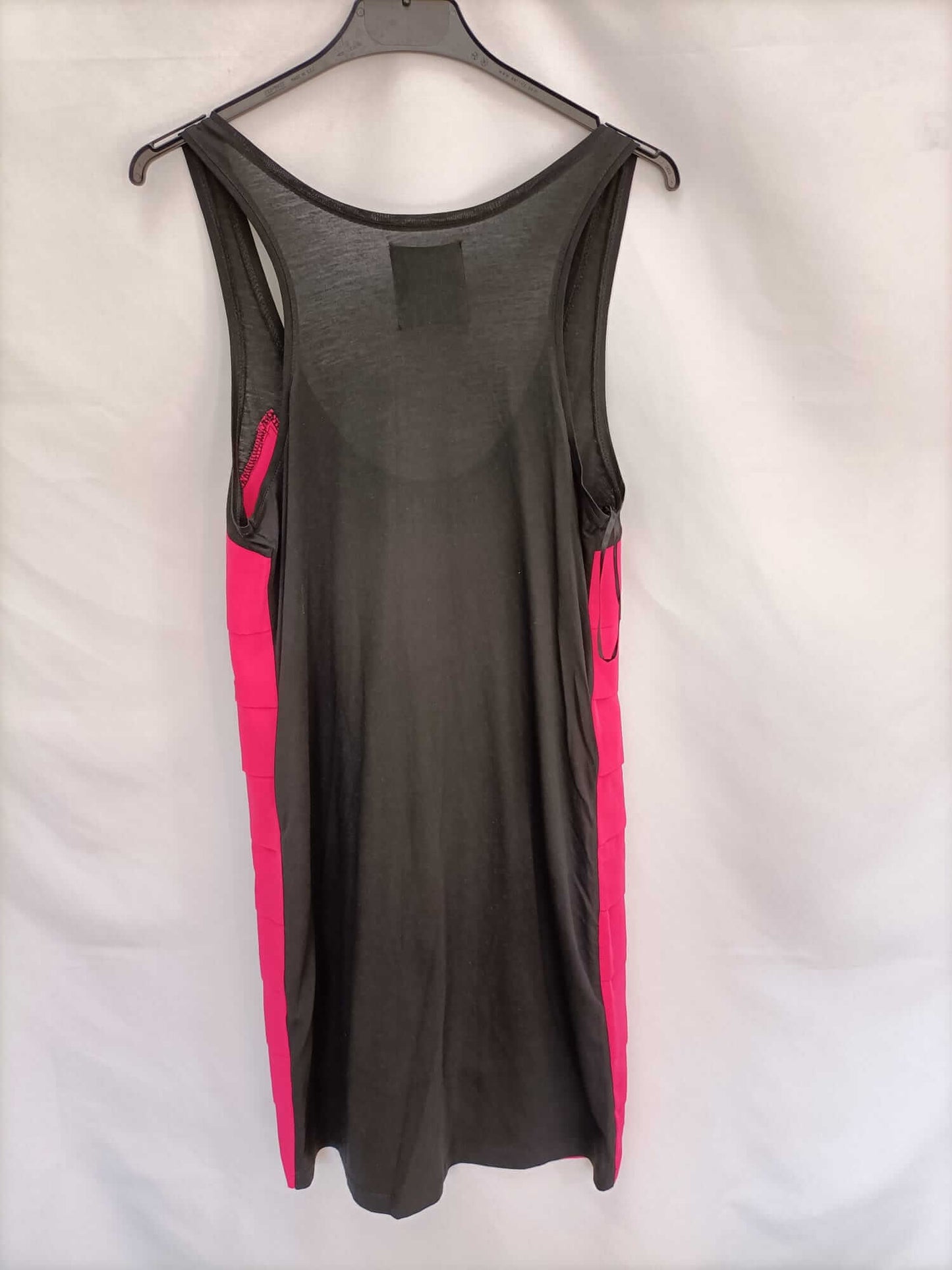 ZARA.Vestido bicolor T.m