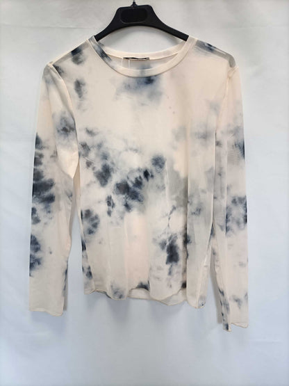 ZARA.Camiseta tul tie dye T.m