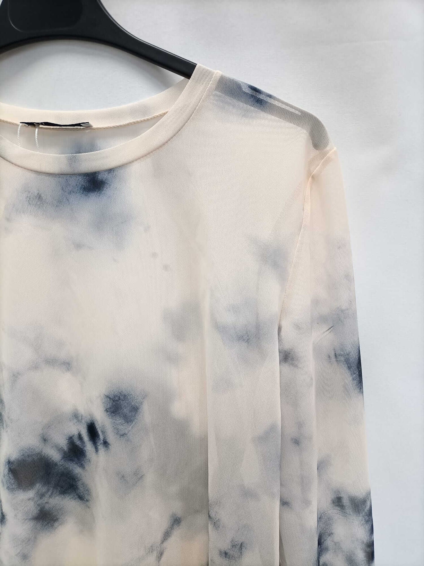 ZARA.Camiseta tul tie dye T.m