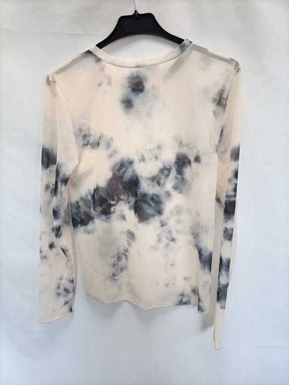 ZARA.Camiseta tul tie dye T.m