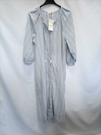 OYSHO.Vestido largo rayas abotonado T.s