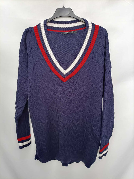 STRADIVARIUS. Striped peak jersey Tm