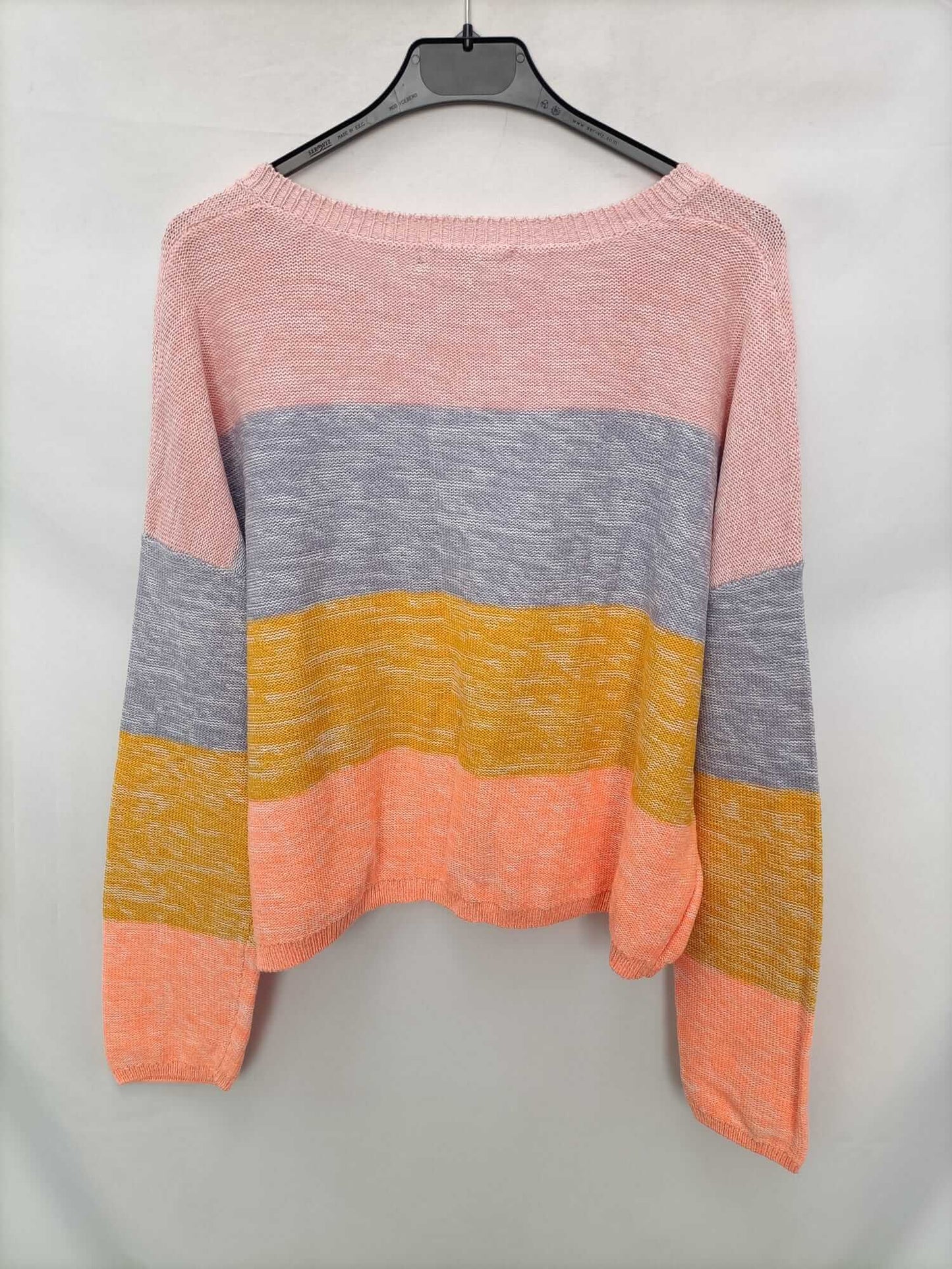 PRIMARK. Striped knit sweater Tm