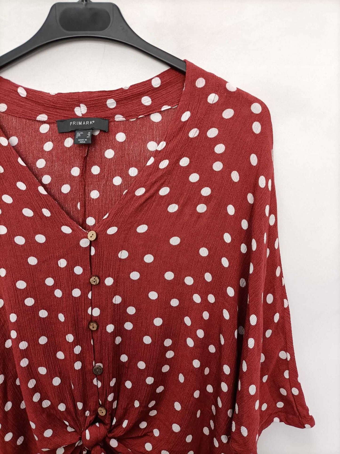 PRIMARK.Top fluido lunares T.40