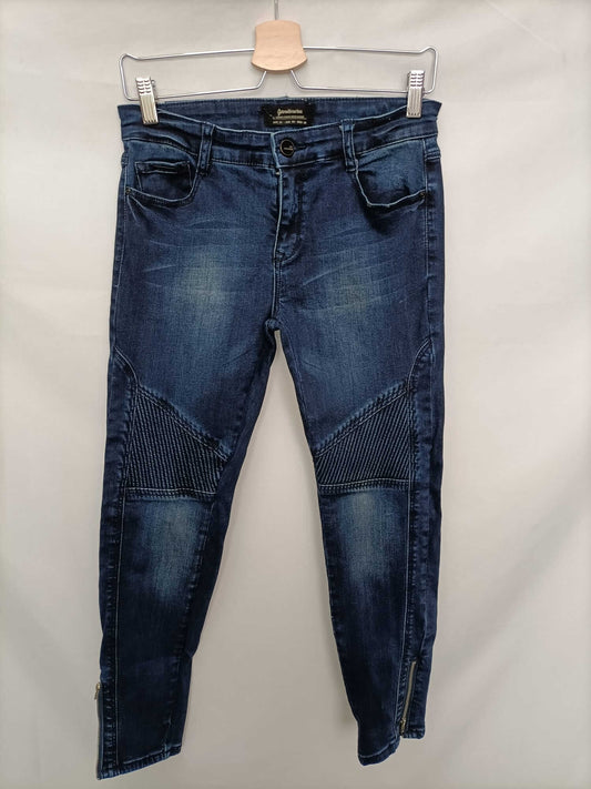 STRADIVARIUS.Pantalones denim T.38