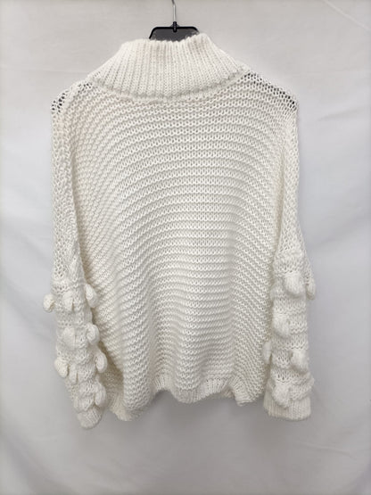 OTRAS.Jersey blanco TU (S/M)