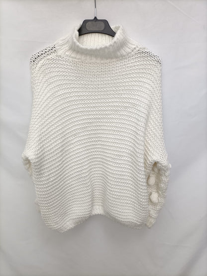 OTRAS.Jersey blanco TU (S/M)