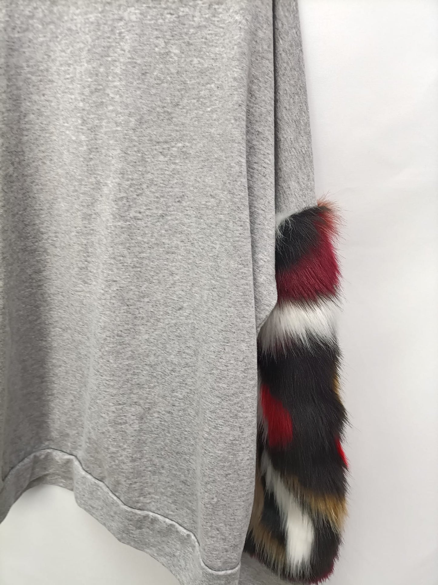 OTROS.Sudadera gris jaspeada TU (S)