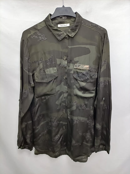 THE CLOSET.Blusa camuflaj T.m/l