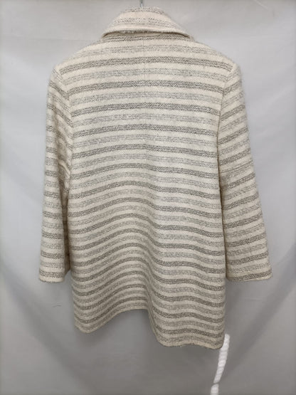 ICIAR Y CANDELA.Abrigo beige T.44