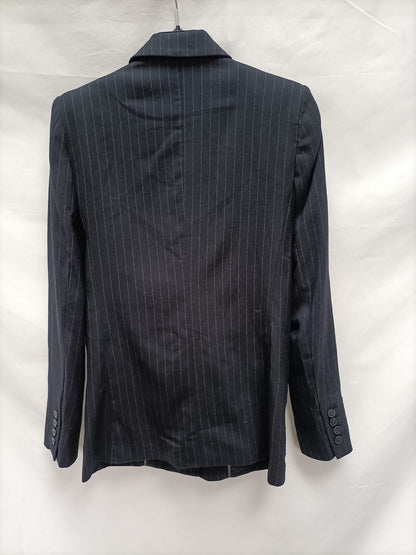 MANGO. Striped suit blazer Ts