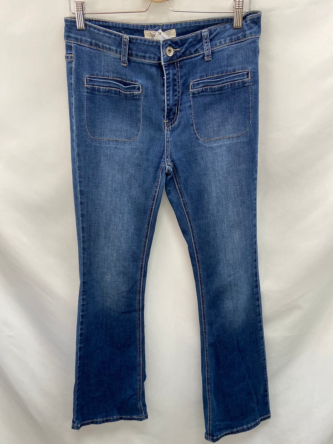 QUEEN HEARTS. Pantalones campana T.XL