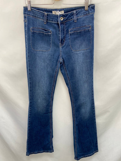 QUEEN HEARTS. Pantalones campana T.XL