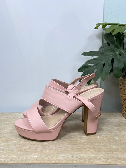 MARYPAZ.Tacones rosas T.38 (Tara)
