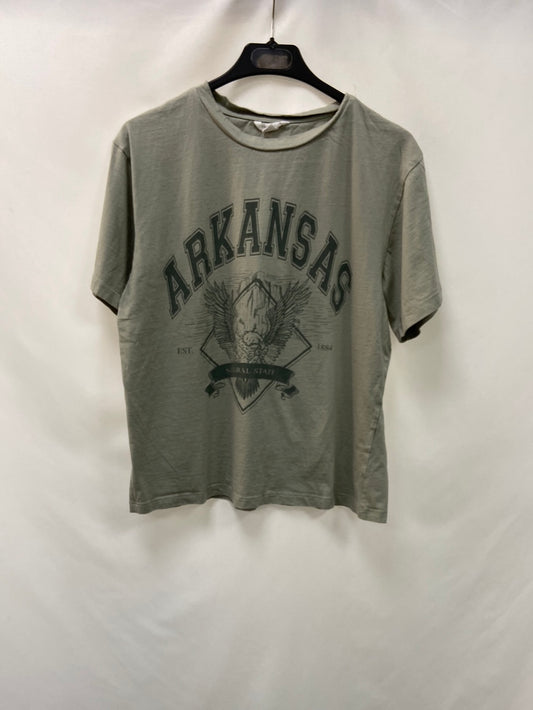 HIGH SPIRITS.Camiseta verde T.M