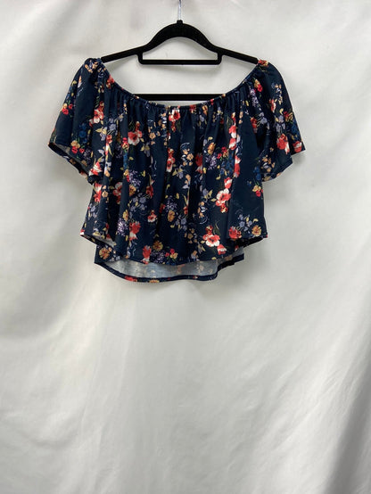 BERSHKA.Boat neck top TM