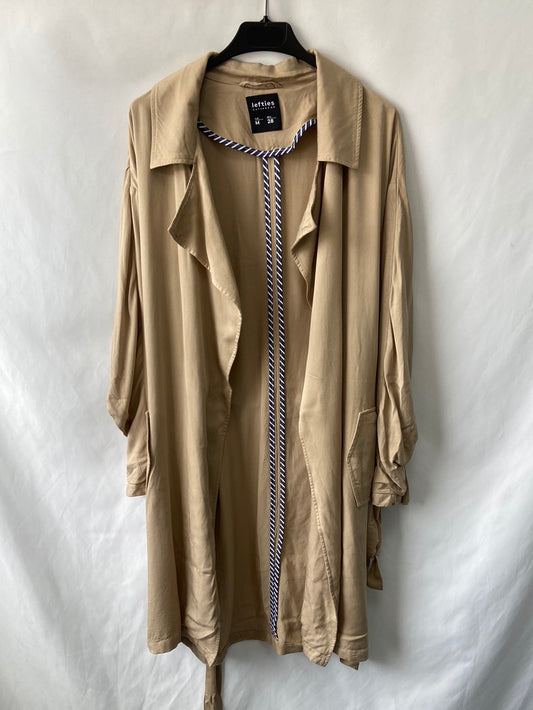 LEFTIES.Trench finito beige T.M