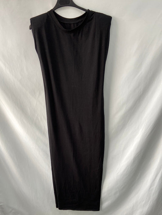 OTRAS.Vestido largo hombreras T.s