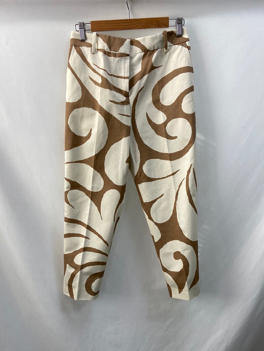 MARNI.Printed pleated trousers S.38